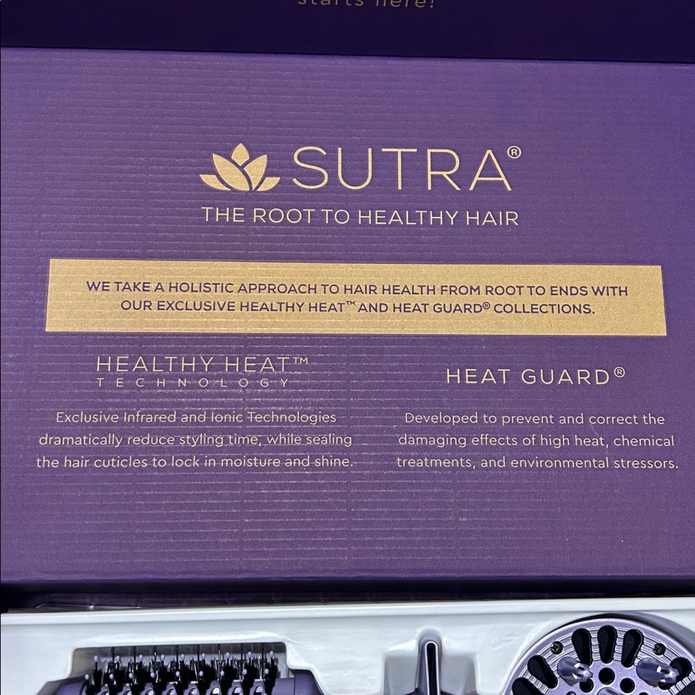 Sutra AERO 5in1 Purple Hair Styling Set Like New Box $299 Retail Value - Picture 3 of 17